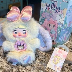 Nommi ~Morpheus  Pastel Nommi  Doll with Pink and Cream Accents.  Collect them